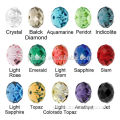Wholesale Mix Lot 6mm Briolette Faceted Rondelle Crystal Glass Beads for Jewelry Making Findings